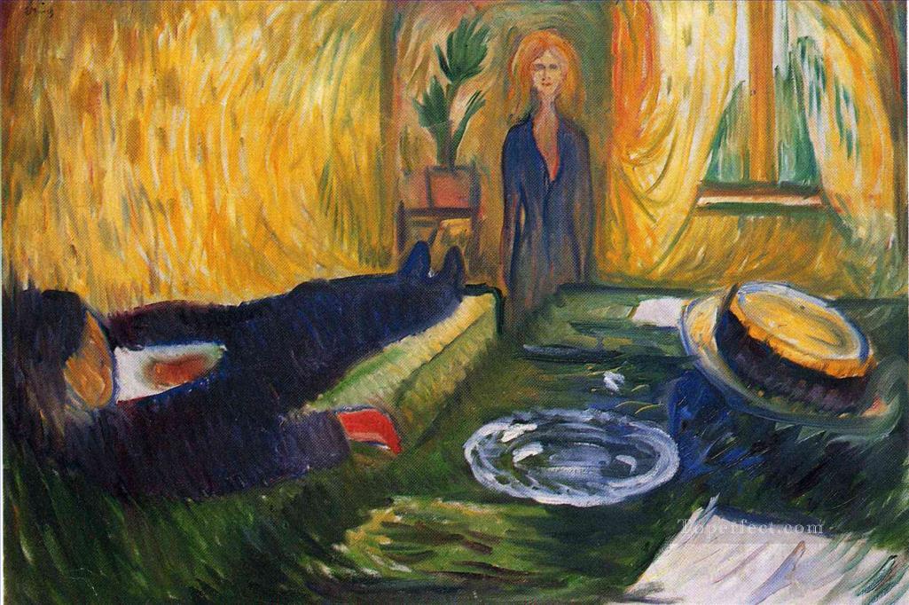 the murderess 1906 Edvard Munch Expressionism Oil Paintings